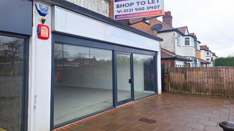 shop to let Solihull