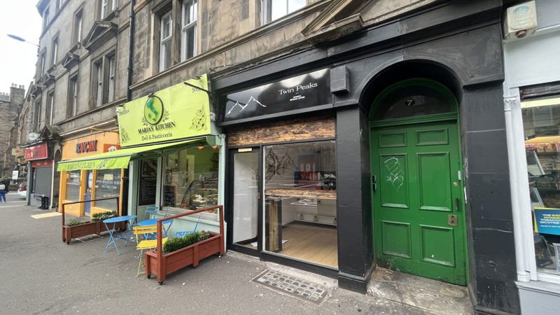 shop to let / may sell Edinburgh