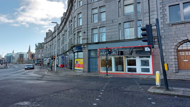 shop to let / for sale Aberdeen