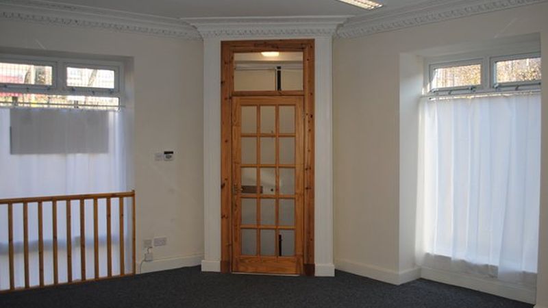 Ground Floor Main Room Entrance Vestibule Door