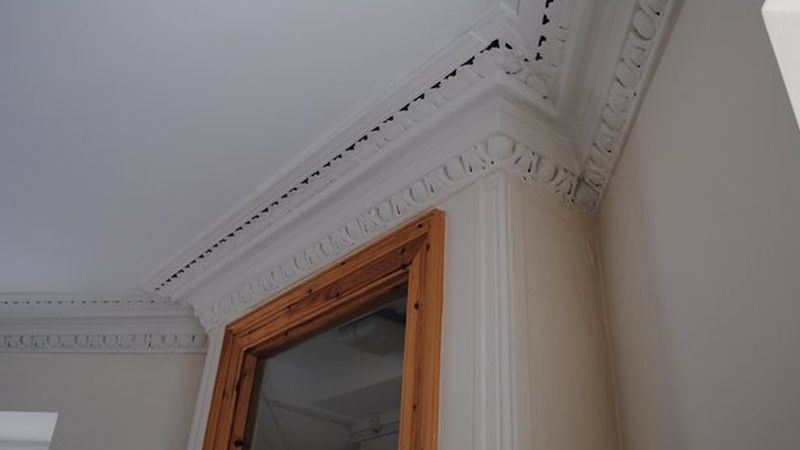 Vestibule Door Cornice Detail