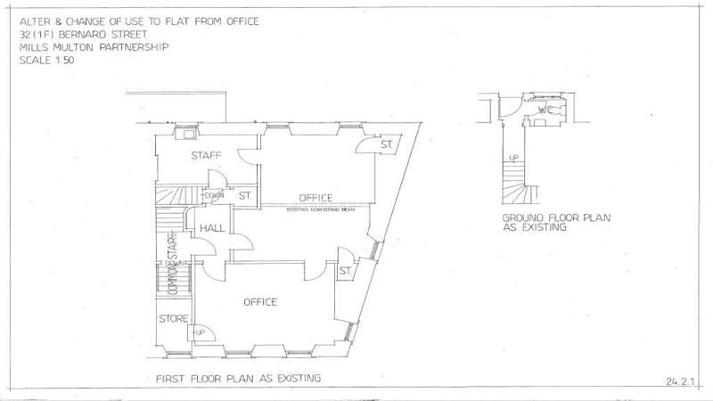 Ground and First Floor Plan