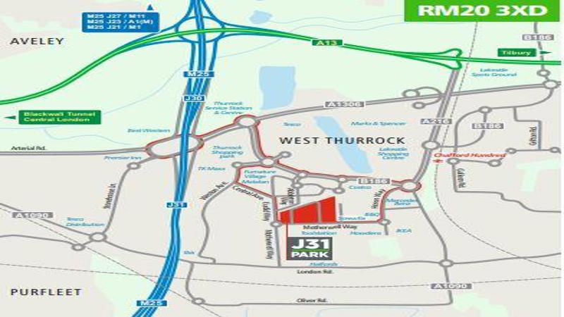 West Thurrock  D20 J31 Park map.JPG