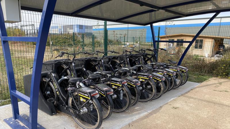 Logicor cycle hire shed.jpg