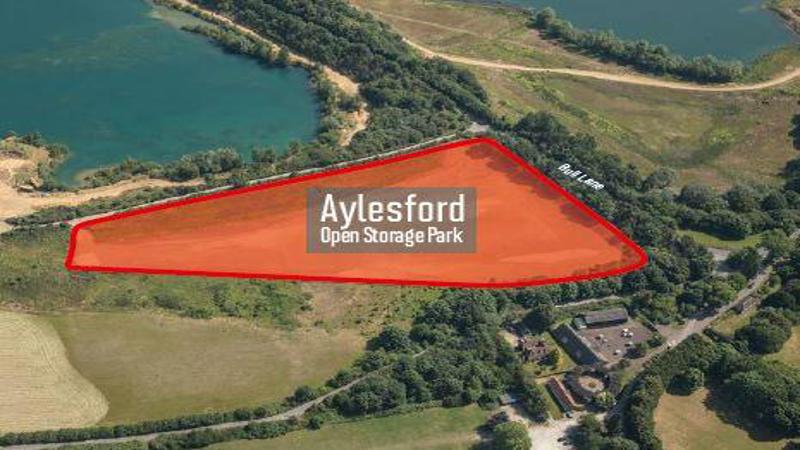 Aylesford  Open storage park aerial 2.JPG