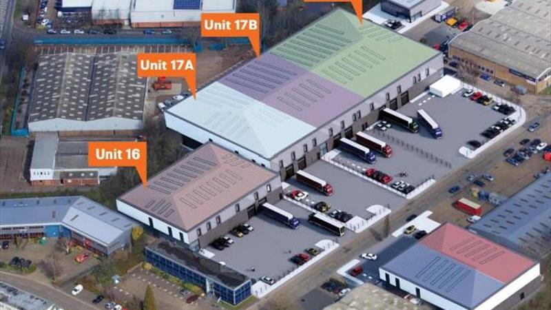 Industrial Unit with Office Space & Yard Area