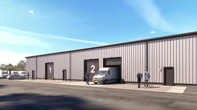 New Build Industrial Units, Carnegie Road, Hillington Park, Hillington ...