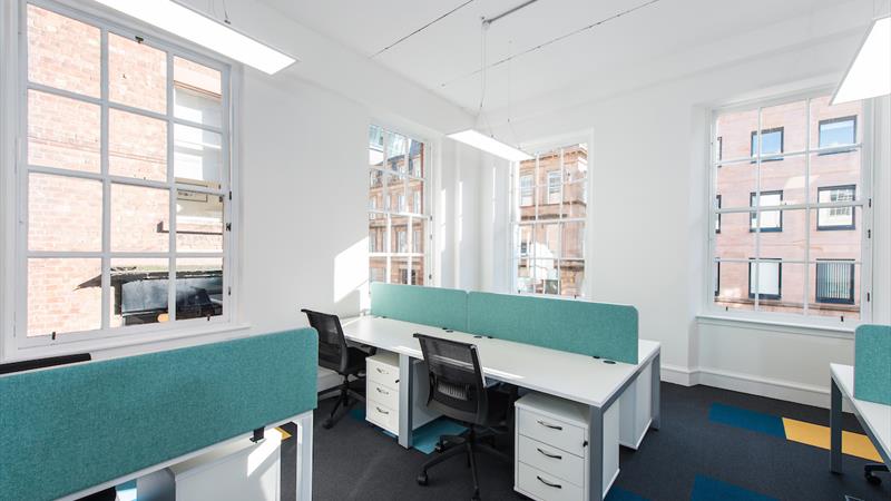 Typical serviced office at 126 West Regent Street