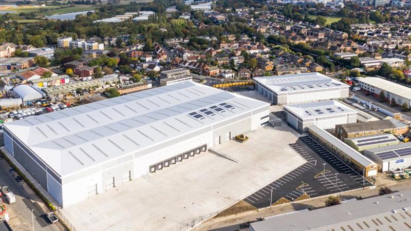 Uxbridge Industrial Park Aerial 
