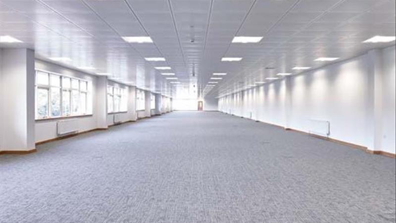 High quality open plan office space