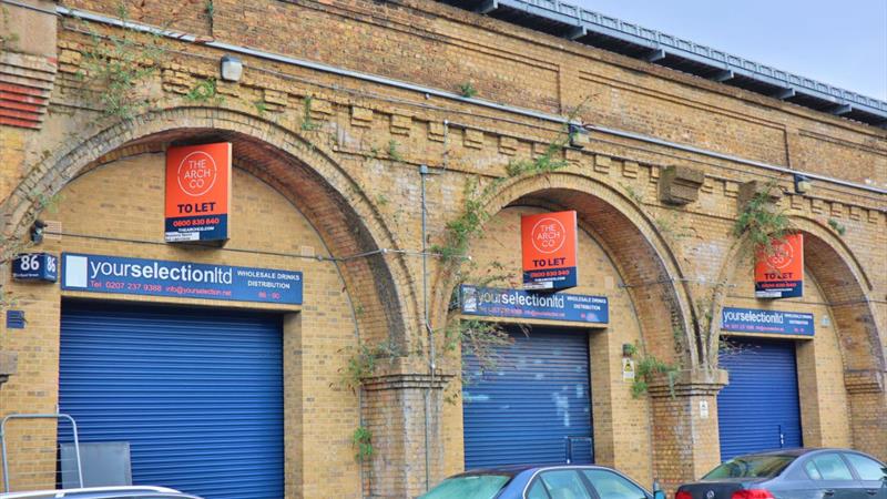 Railway Arches To Let in Southwark