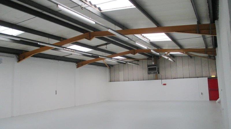 Typical warehouse interior
