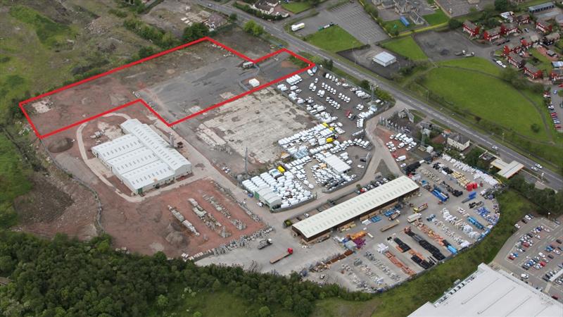 Industrial Yard Area in Newmains To Let