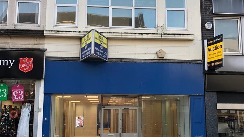 Retail Unit to Let in Stoke on Trent