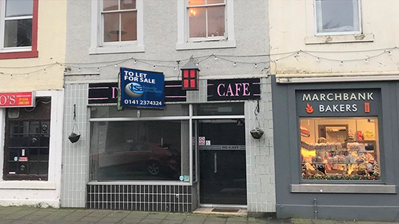 Cafe For Sale/To Let in Dalbeattie