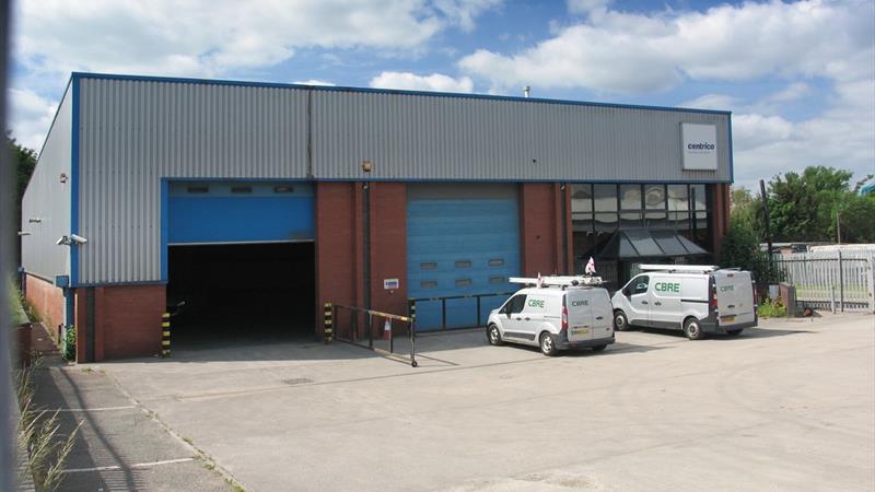 Detached Warehouse With Offices Above