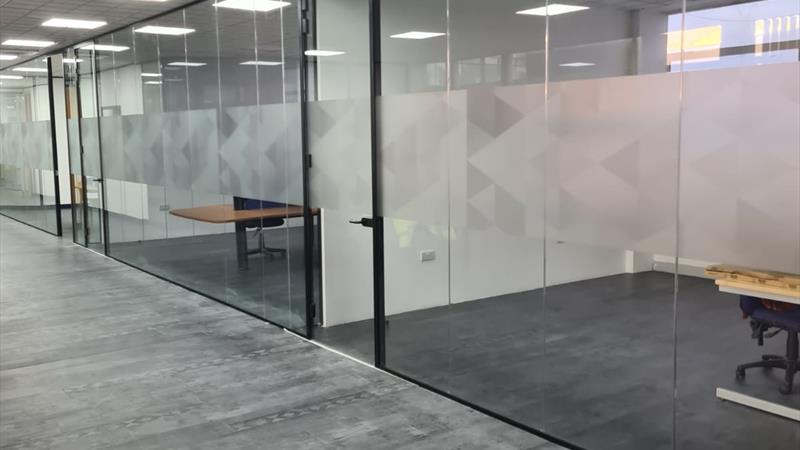 Glass partitioned offices manchester