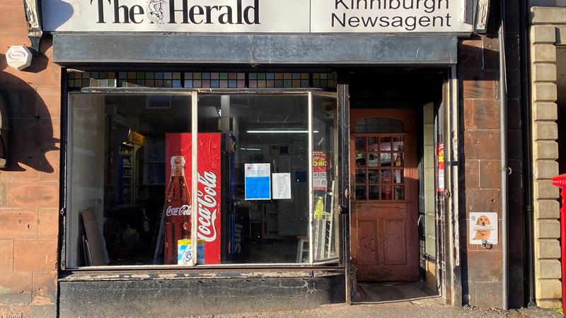 West End of Greenock Retail Unit To Let