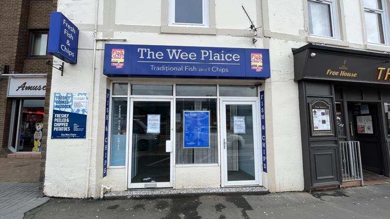18 Year Lease For Largs Fish and Chip Takeaway