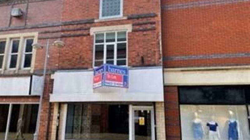 Retail Premises To Let in Sutton-in-Ashfield