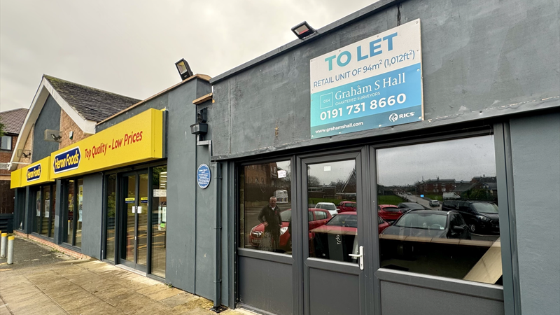 Retail Unit To Let in Sunderland