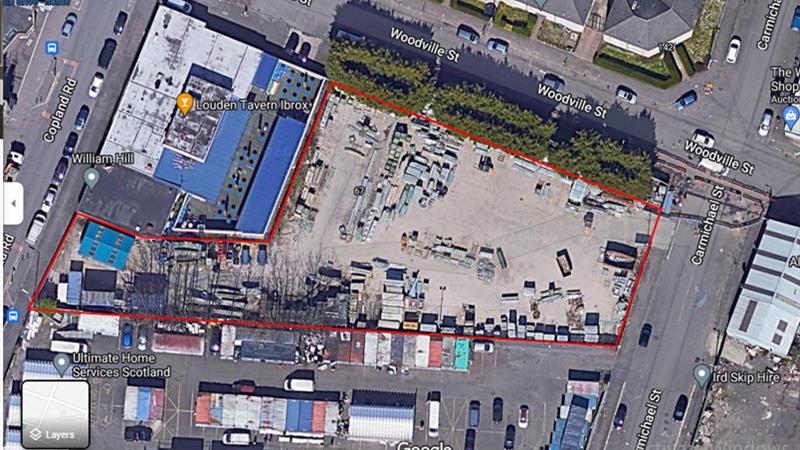 Storage Yard To Let in Ibrox