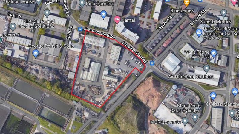 Industrial Site To Let in Salford