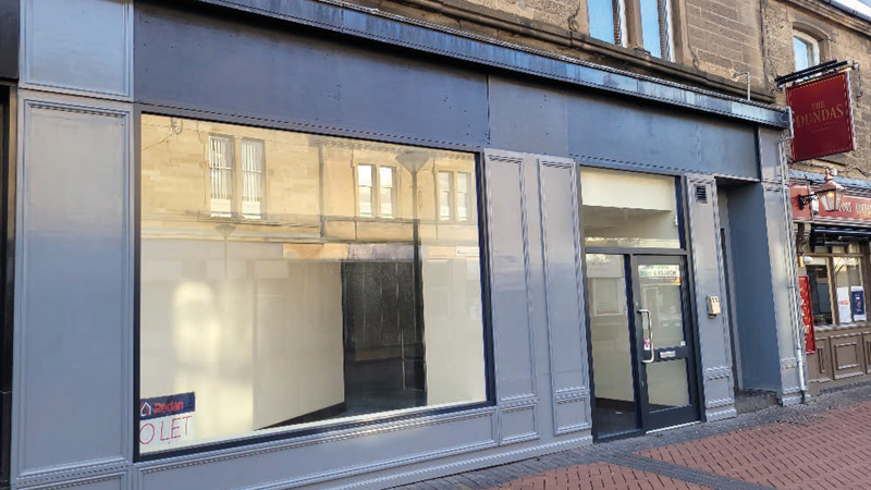 Retail / Class 2 Premises To Let/May Sell in Grangemouth