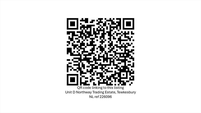 QR code linking to this listing 
Unit D Northway Trading Estate, Tewkesbury 
NL ref 226096
