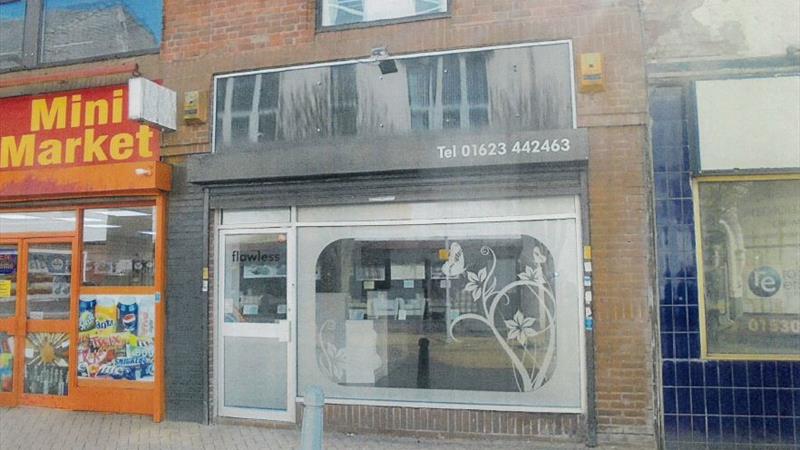 Modern Shop To Let in Sutton-in-Ashfield