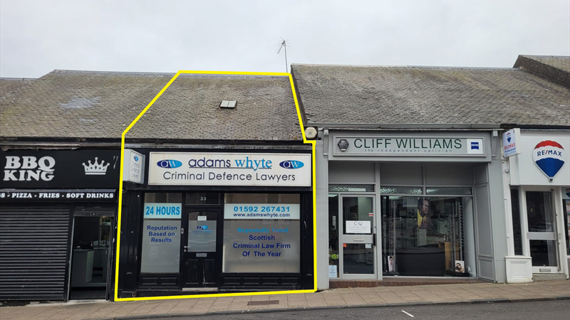 Retail / Office Premises For Sale in Kirkcaldy