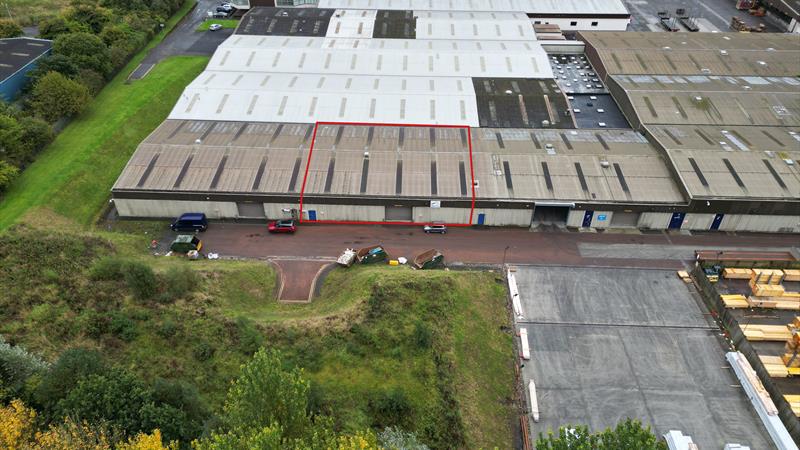 Mid Terrace Industrial Unit To Let in Glenrothes