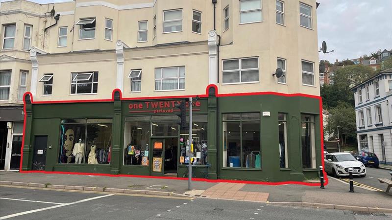 Retail Premises With Class E Use For Sale in Hastings