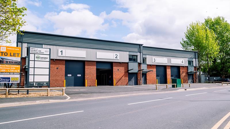 4 Brand New Industrial Units
