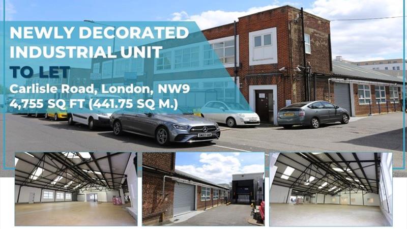 Industrial Unit To Let in Colindale