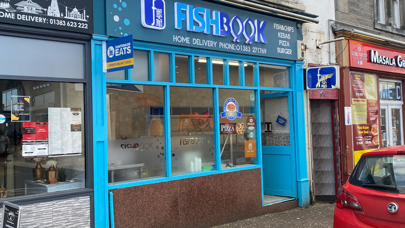 Prominent Hot Food / Takeaway To Let/May Sell in Dunfermline