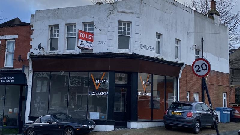 Class E Premises With Flat Above To Let in Brighton