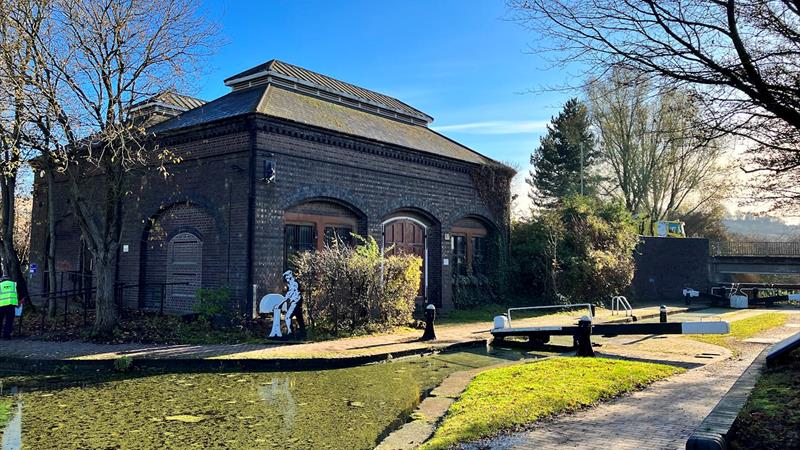 Former Pumphouse on Canal For Sale in Dudley