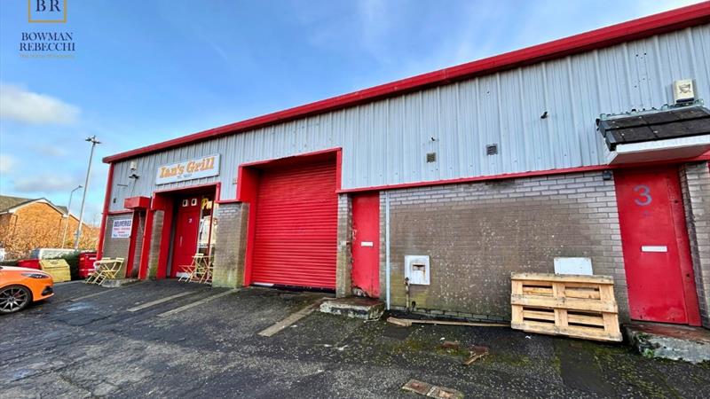 Small Port Glasgow Industrial Unit To Let