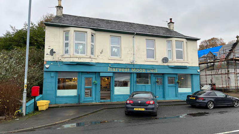 Prominent Standalone Café Premises To Let/May Sell in Clynder