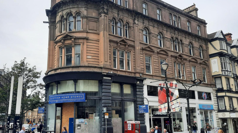 Class 1A High Street Retail Unit To Let in Dundee
