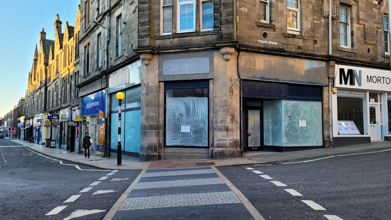 Retail/Class 2 Premises To Let/May Sell in Kirkcaldy