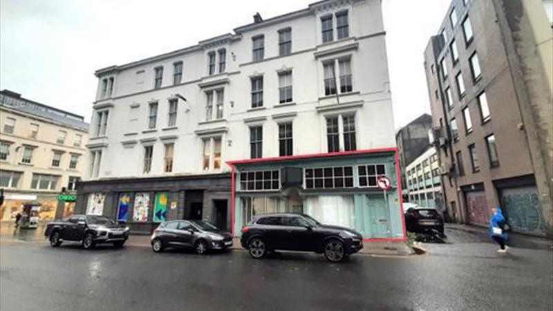 shop to let / may sell Glasgow