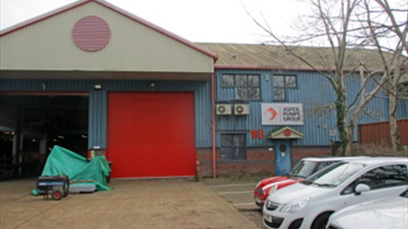 Unusually Tall Industrial Unit To Let in Hailsham