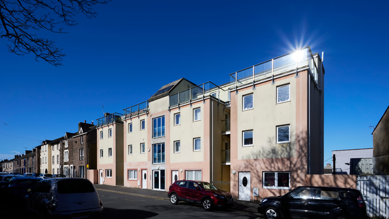 Modern 18-Bed Residential Apartment Block For Sale in Workington