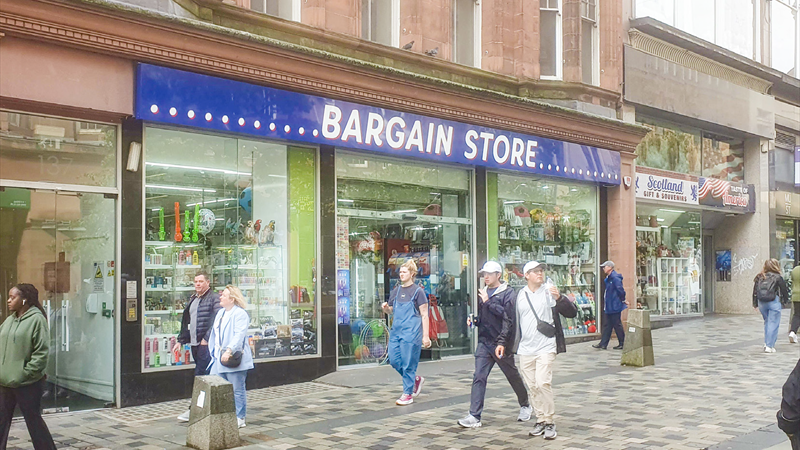 Prime City Centre Retail Unit To Let/May Sell in Glasgow