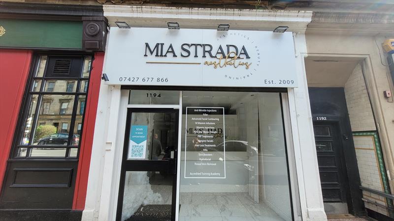 Mid Terraced Retail Unit To Let in Glasgow