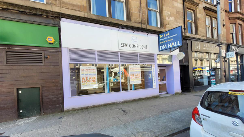 Prominent Retail Premises To Let in Glasgow