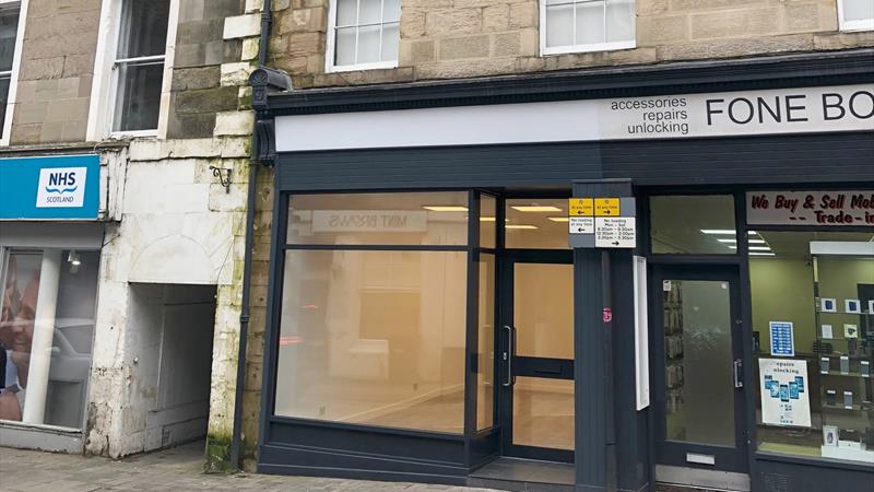 Retail Unit in Cupar To Let or For Sale