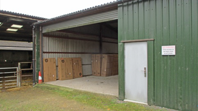 Secure Storage On Working Farm To Let in Easons Green